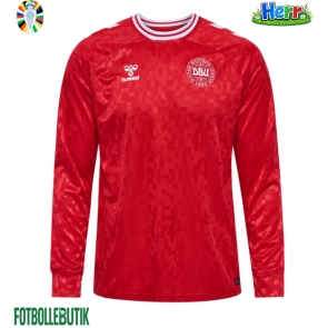 Danmark Hemmatröja EM 2024 Långärmad